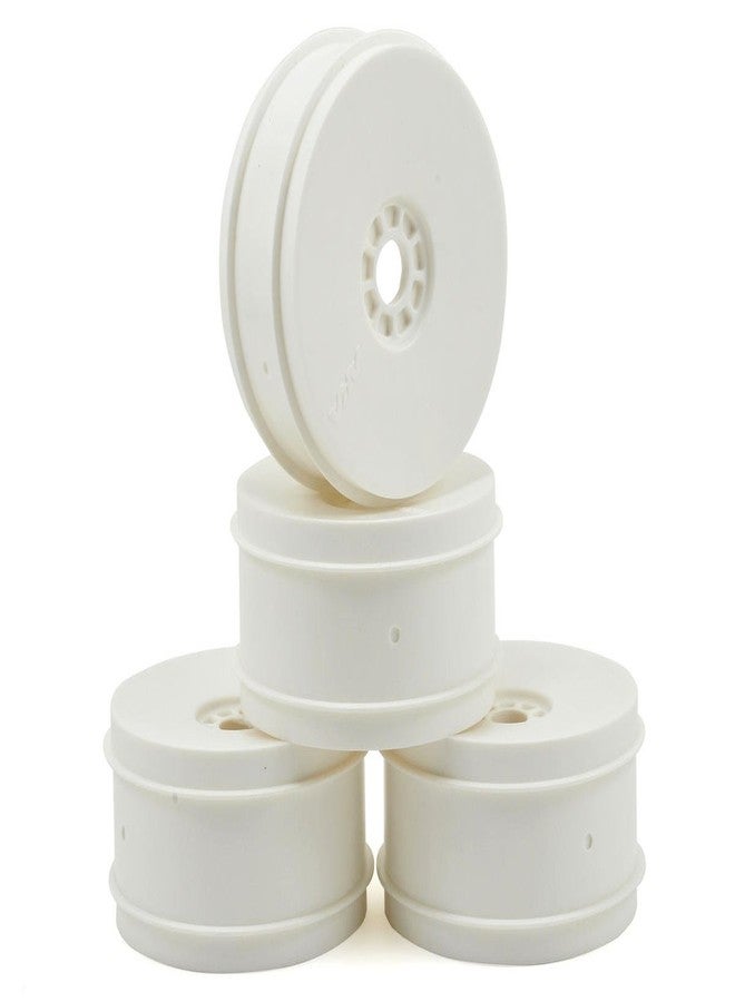 AKA Racing 24003W 1:8 Buggy Evo Wheels, White (4) - Image 1